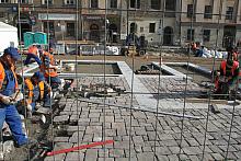 W założeniach projektowych Mały Rynek ma nawiązywać do swojego historycznego wizerunku.