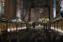 Święty Józef został wybrany Patronem Miasta przez Radę Miasta Krakowa w 1714 roku - jako wotum dziękczynne za opiekę w czasie wo