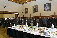 Spotkanie odbyło się w połączonych salach Kupieckiej i Lea.