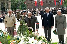 Składali wieńce kombatanci...