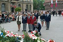 ...a także uczniowie Społecznej Szkoły Podstawowej nr 1 im. Józefa Piłsudskiego oraz  Społecznego Gimnazjum nr 1 im. Zbigniewa H