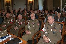 Przybyli licznie kombatanci.