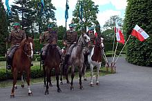 Obecni byli także współcześni kontynuatorzy ułańskich tradycji...