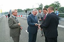 "Jestem przekonany, że ten nowoczesny obiekt znacznie usprawni komunikację na kierunku wschód-zachód i przyczyni się do roz