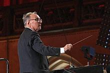 Wielki włoski kompozytor Ennio Morricone dyrygował koncertem.