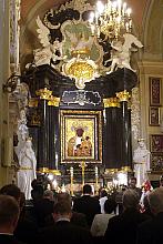 Złożenie kwiatów w Panteonie Narodowym na Skałce