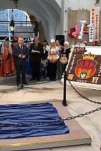 Następnie przemówił Prezydent Jacek Majchrowski. Przypomniał dzieje krakowskich Sukiennic oraz obecnym, co znajduje się pod nieb