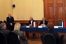 W sali Portretowej krakowskiego magistratu  podpisano deklarację o współpracy Moskiewskiej Dumy Miejskiej i Rady Miasta Krakowa.