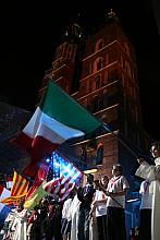 Inauguracja Kongresu odbyła się na Rynku Głównym w Krakowie.