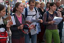 Pielgrzymi modlili się o powołania do życia w rodzinie, do pracy, do kapłaństwa i życia zakonnego...