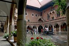 Dziedziniec Collegium Maius