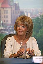 W konferencji prasowej uczestniczyła  Jej Królewska Wysokość Księżna Birgitta Szwedzka, siostra Karola Gustawa XVI, króla Szwecj