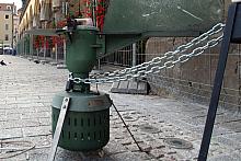 Urządzenie monitorujące powietrze w obrębie Rynku.