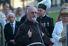 Wysłuchali także słów kapłana, ojca Jerzego Pająka z zakonu kapucynów.