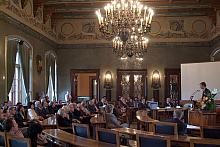 W ramach "Prezentacji potencjału gospodarczego, naukowego i kulturalnego Miasta Opola" jako pierwszy zabrał głos Prezy