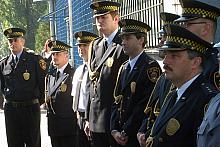 ...z uwagą wysłuchali funkcjonariusze Straży.