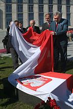 Odsłonięcie tablicy oraz otwarcie wystawy poświęconej Janowi Nowakowi-Jeziorańskiemu