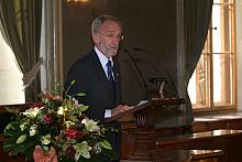 Podczas spotkania zabrał głos Ambasador Kanady David Preston.