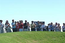 Publiczność oklaskami nagradzała szczególnie udane uderzenia. Jak widać golf, wbrew często powtarzanej opinii, jest sportem wido