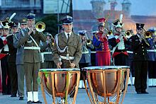 Trębacze z różnych orkiestr i różnych armii udowodnili, że wspólne, zgodne granie nie jest dla nich zbyt wielkim wyzwaniem.