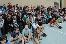 Na uroczystość licznie przybyli użytkownicy obiektu, czyli krakowska młodzież.