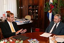 Delegacja z Lipska u Prezydenta Miasta Krakowa