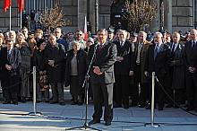 ... zabrał głos Marszałek Sejmu RP, Bronisław Komorowski.