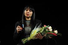 ... Alina Kamińska - która zabrała później głos w imieniu odznaczonych ...