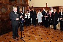 Spotkanie prezydenta Krakowa z nowo mianowanymi profesorami