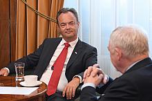 Wizyta kurtuazyjna nowego Ambasadora Królestwa Norwegii w Polsce J.E. Pana Olava Myklebusta