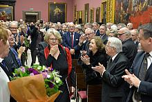 Pożegnanie Zofii Gołubiew,  dyrektor Muzeum Narodowego w Krakowie