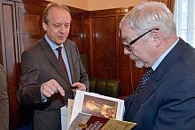 Spotkanie z Ambasadorem Białorusi Aleksandrem Averyanovem