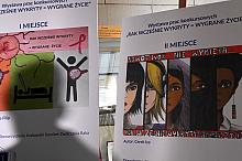 Wystawa prac konkursowych "Rak wcześnie wykryty = wygrane życie"