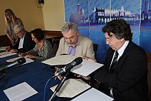 Podpisanie listu intencyjnego ws. Międzynarodowego Jazzowego Konkursu Skrzypcowego im. Zbigniewa Seiferta