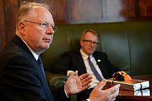 Konsul Generalny RP w Trondheim Harald Lydersen z wizytą u Prezydenta Miasta Krakowa