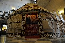 Kazachska jurta w krakowskim magistracie