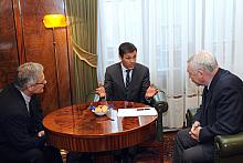 Spotkanie z Ambasadorem Królestwa Danii Steenem Hommelem