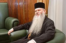 JE Biskup Atanazy Nos z wizytą u Prezydenta Miasta Krakowa