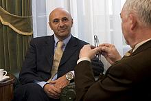 Spotkanie Prezydenta Miasta Krakowa z nowym dyrektorem Instytutu Włoskiego