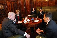 Ambasador Stanów Zjednoczonych Stephen Mull z wizytą u Prezydenta Miasta Krakowa