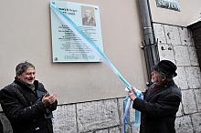Odsłonięcie tablicy pamiątkowej ku czci Ignacego Kriegera