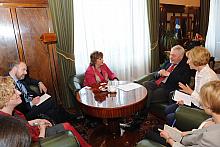 Wizyta szkockiej minister ds. kultury i stosunków zewnętrznych