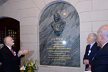 Odsłonięcie popiersia Jana Pawła II