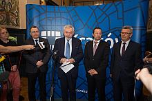 Podpisanie umowy na realizację linii tramwajowej, która połączy Krowodrzę Górką z Górką Narodową