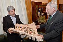 Spotkanie z Ambasadorem Iranu Raminem Mehmanparastem