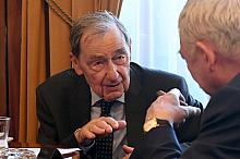 Pastor Friedrich Magirius z wizytą u Prezydenta Miasta Krakowa