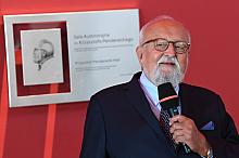 Uroczystość nadania sali audytoryjnej Centrum Kongresowego ICE imienia Krzysztofa Pendereckiego oraz odsłonięcie pamiątkowej tablicy