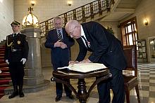 Ministrowie Spraw Zagranicznych Węgier i Polski w Krakowie