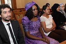 Stypendyści UNESCO  w Urzędzie Miasta Krakowa