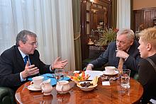 Ambasador Republiki Słowenii Robert Krmelj gościł u Prezydenta Miasta Krakowa